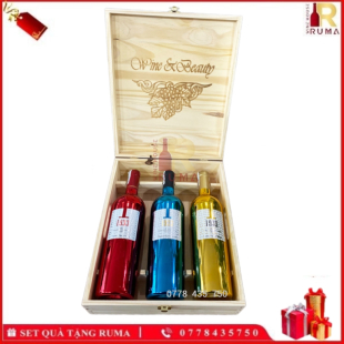 Set quà tặng 3 chai rượu vang Ý 1933