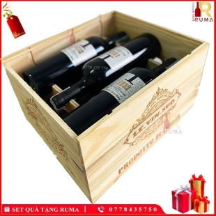 Set quà tặng 6 chai vang Ý 1933 Rosso