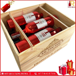 Set quà tặng 6 chai vang Ý 1933 Ruby