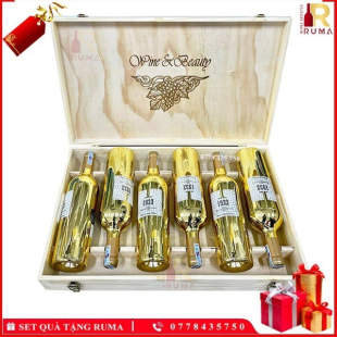 Set quà tặng 6 chai vang Ý 1933 Topaz
