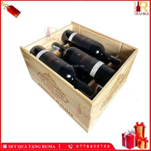 Set quà tặng 6 chai vang Ý Capello